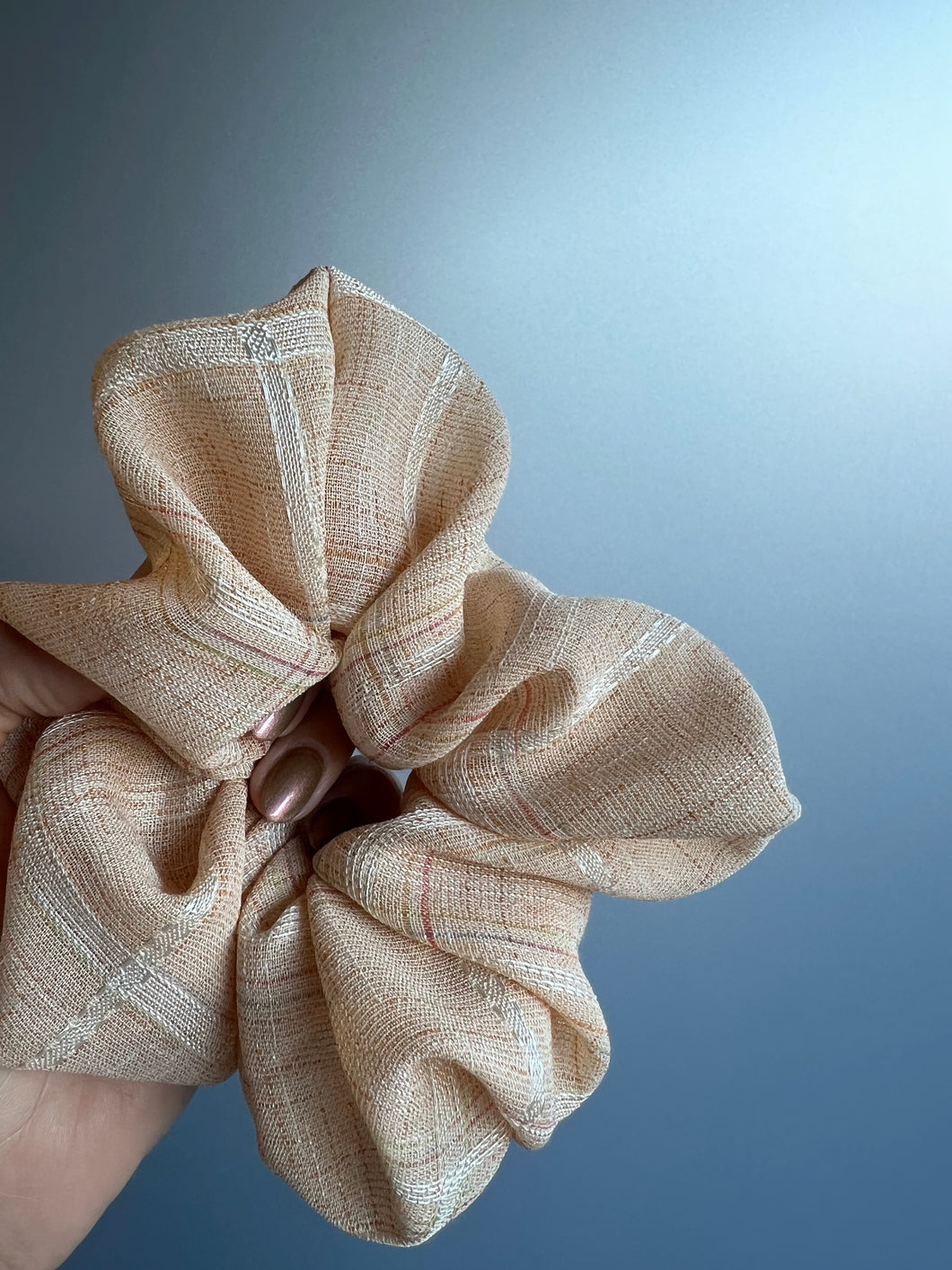 Mini Trenssha Scrunchie - PEACH